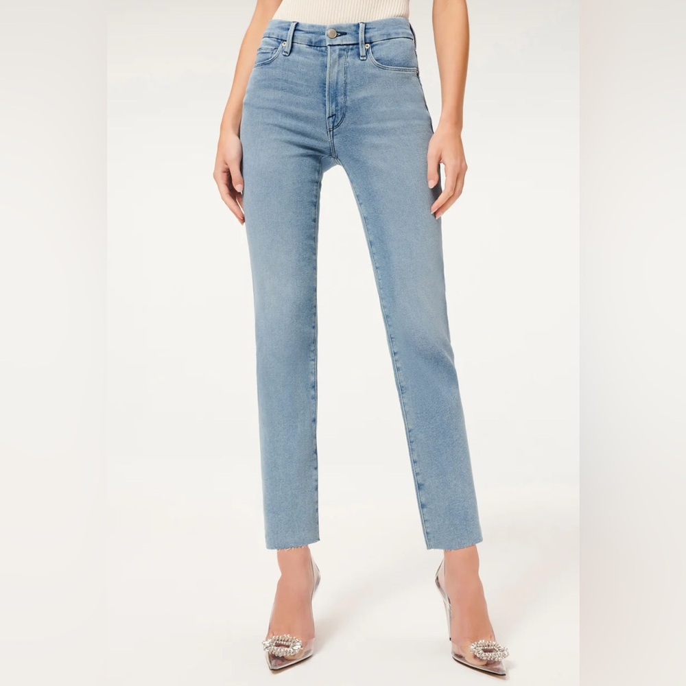 Good Americann Good Legs Straight Jeans